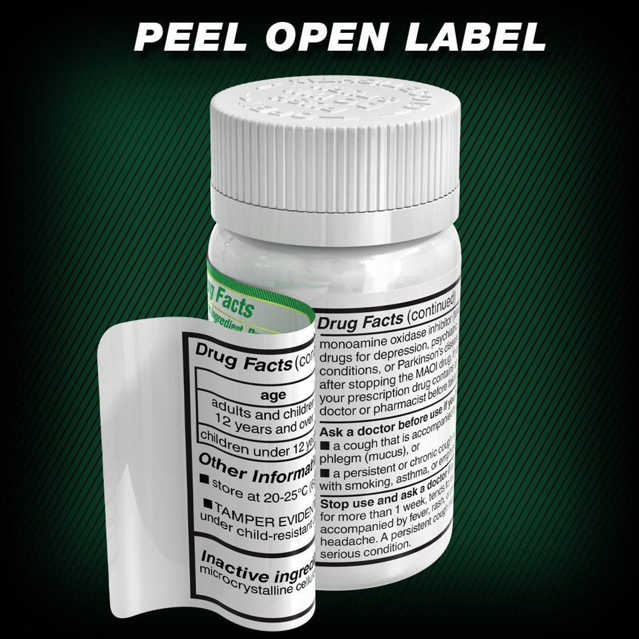 RoboTablets Cough Suppressant 100 Doses 30mg 3PACK