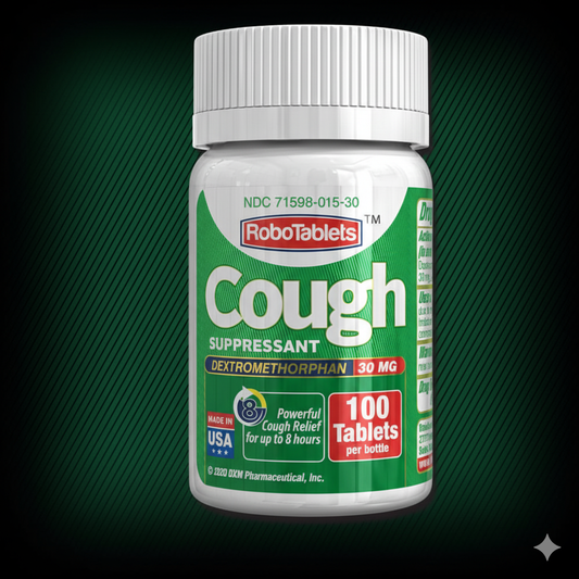 RoboTablets RoboCough Suppressant 100 Doses 30mg